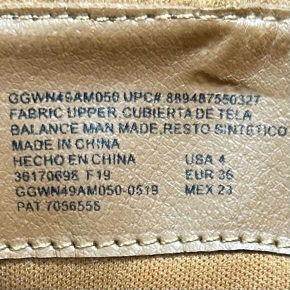 Wonder Nation Ankle Boots Girls Women’s Size 4 Chestnut Brown Suede Stud Fringe - Picture 9 of 9